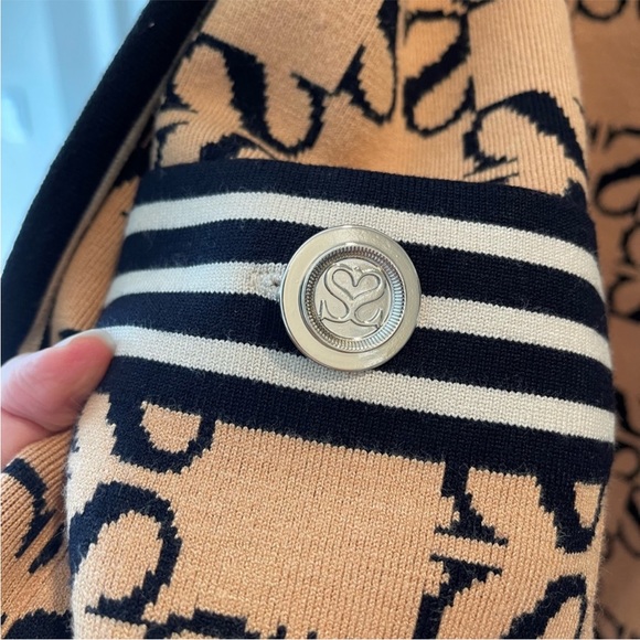 Sandro Reversible Oversized Cardigan Brown - Picture 7 of 7